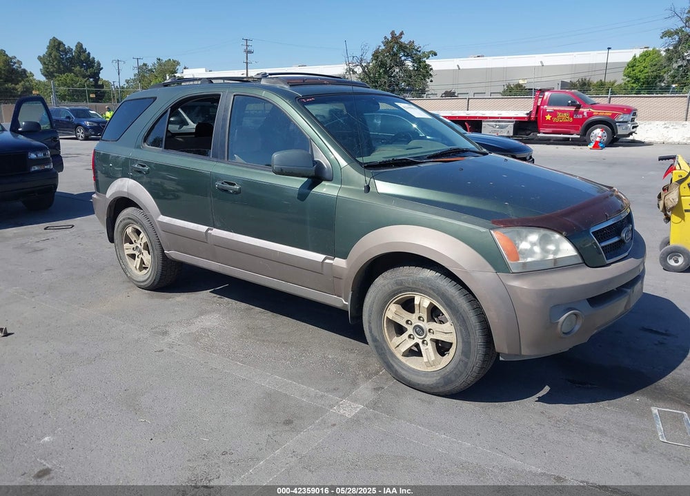 2003 KIA SORENTO EX/LX VIN: KNDJC733135050990