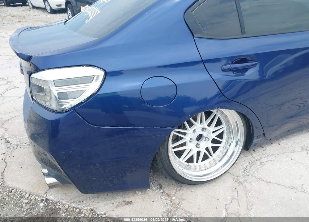 2019 SUBARU WRX PREMIUM VIN: JF1VA1C65K9800502