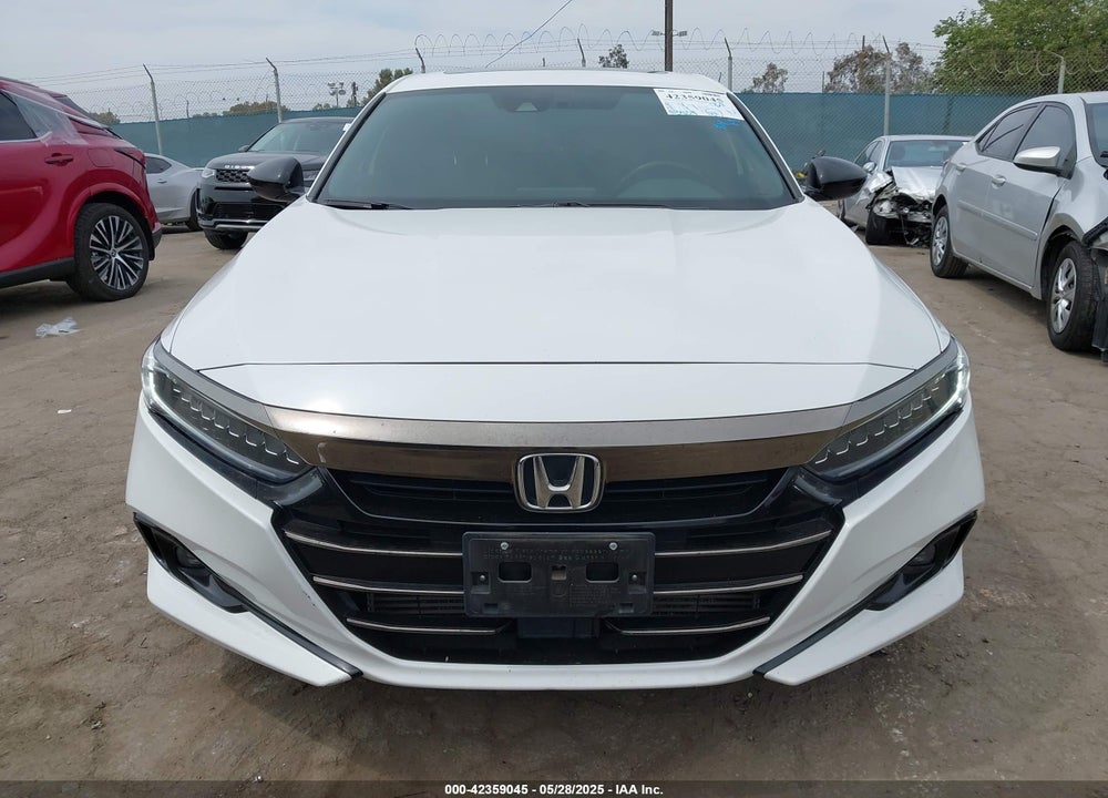 2021 HONDA ACCORD SPORT 2.0T VIN: 1HGCV2F32MA007691