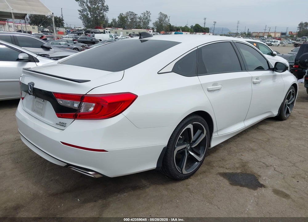 2021 HONDA ACCORD SPORT 2.0T VIN: 1HGCV2F32MA007691