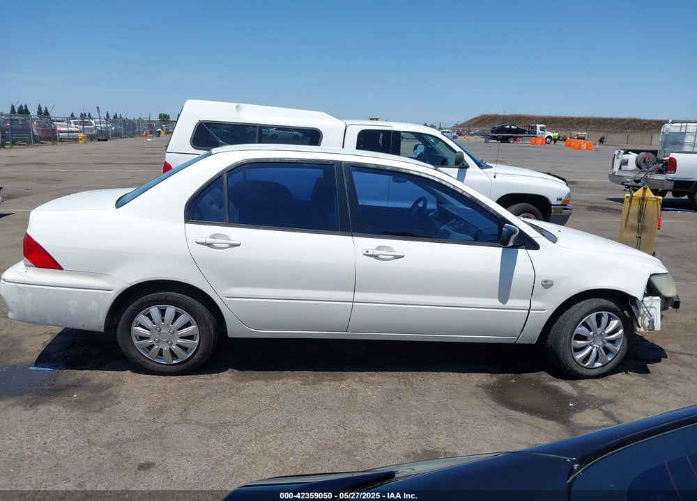 2002 MITSUBISHI LANCER VIN: JA3AJ26E02U054876