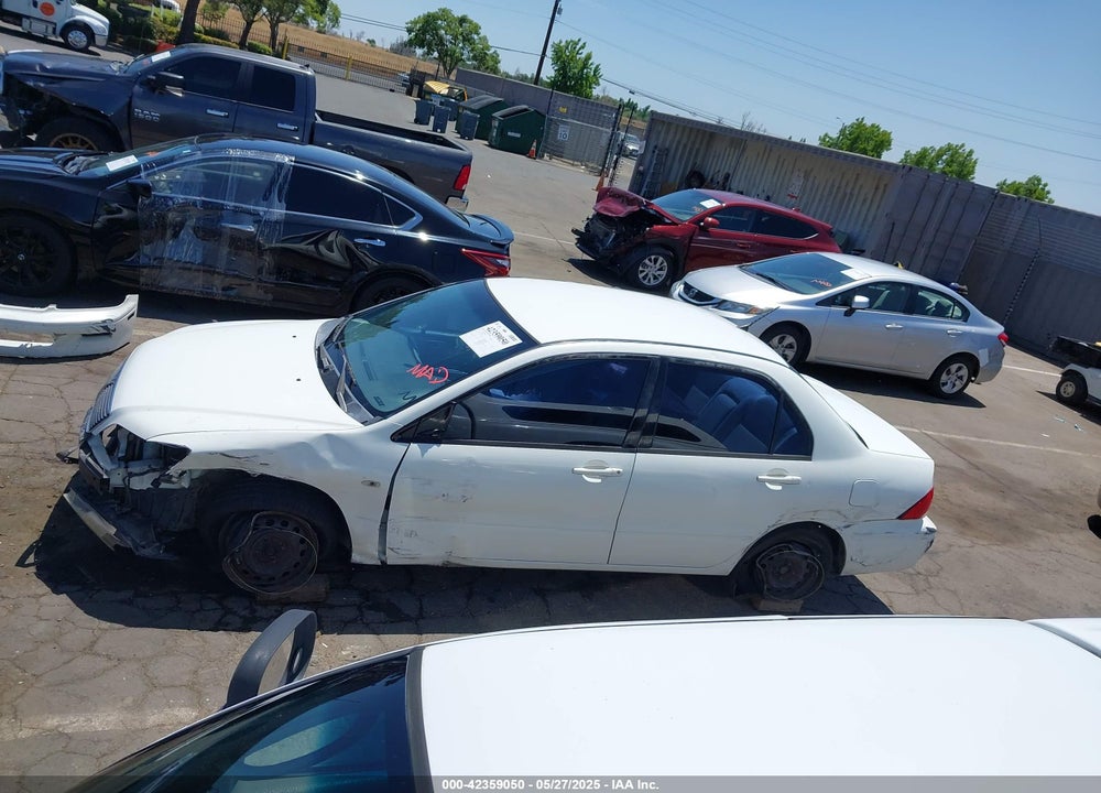 2002 MITSUBISHI LANCER VIN: JA3AJ26E02U054876