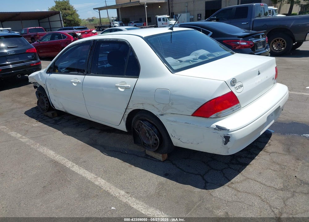 2002 MITSUBISHI LANCER VIN: JA3AJ26E02U054876