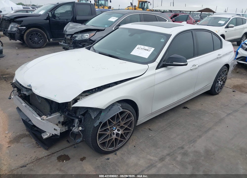 2015 BMW 3 SERIES VIN: WBA3B5G5XFNS20390