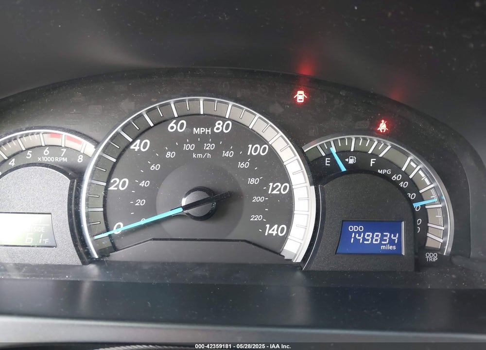 2013 TOYOTA CAMRY SE VIN: 4T1BF1FK5DU639684