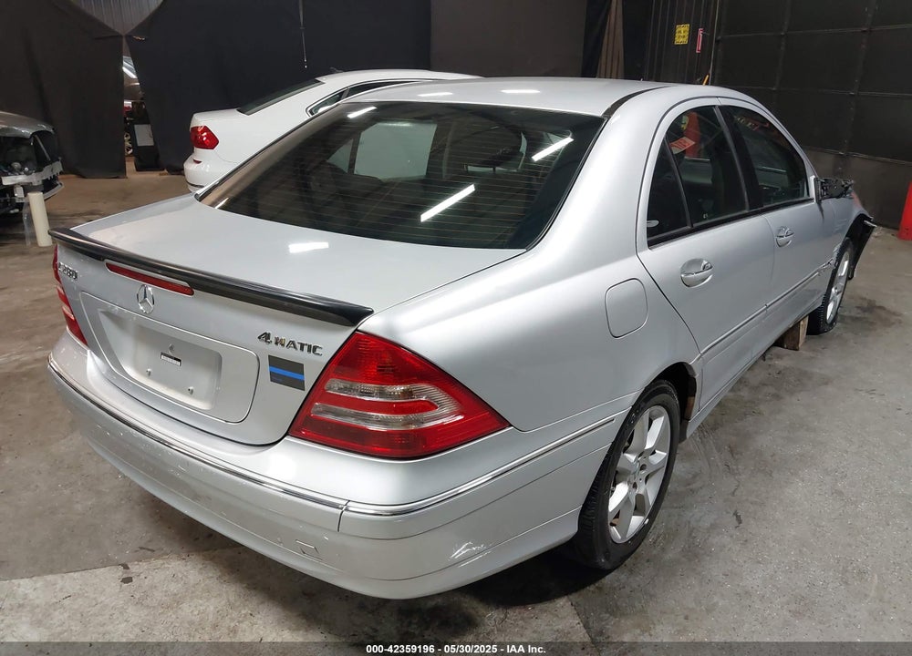 2007 MERCEDES-BENZ C 280 LUXURY 4MATIC VIN: WDBRF92H07F912730
