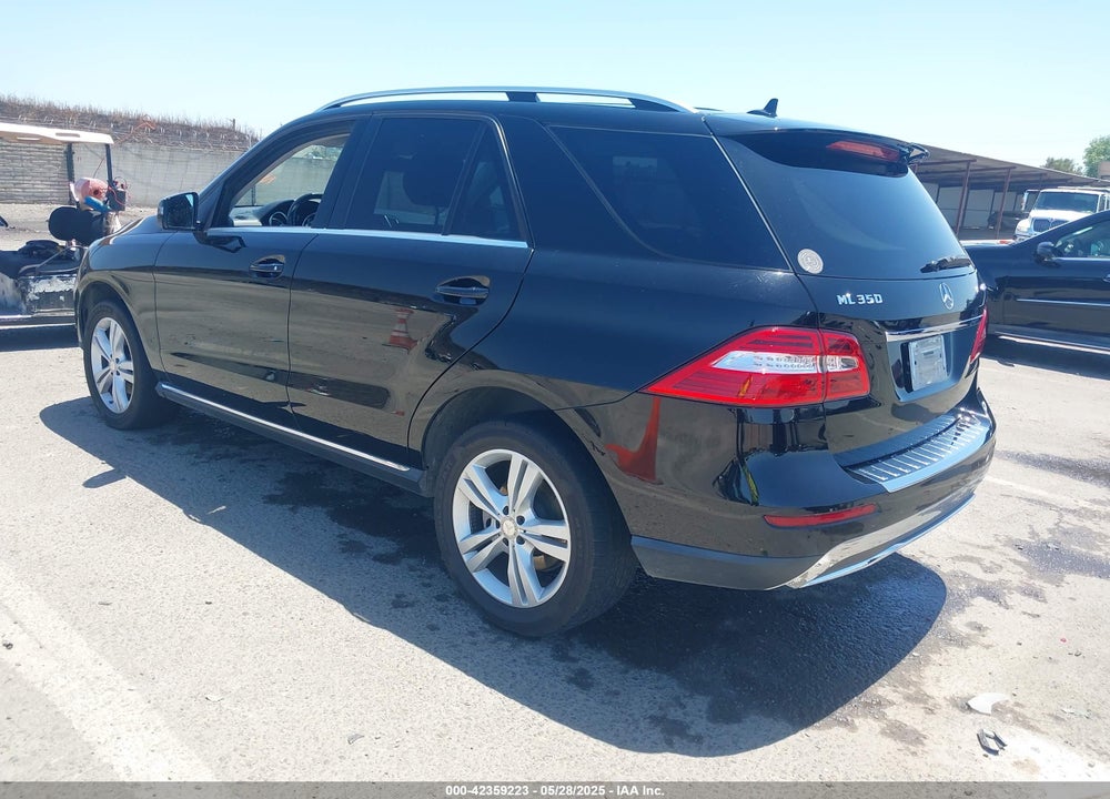 2013 MERCEDES-BENZ ML-CLASS VIN: 4JGDA5HB2DA257089