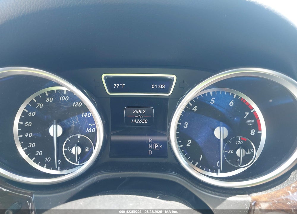 2013 MERCEDES-BENZ ML-CLASS VIN: 4JGDA5HB2DA257089