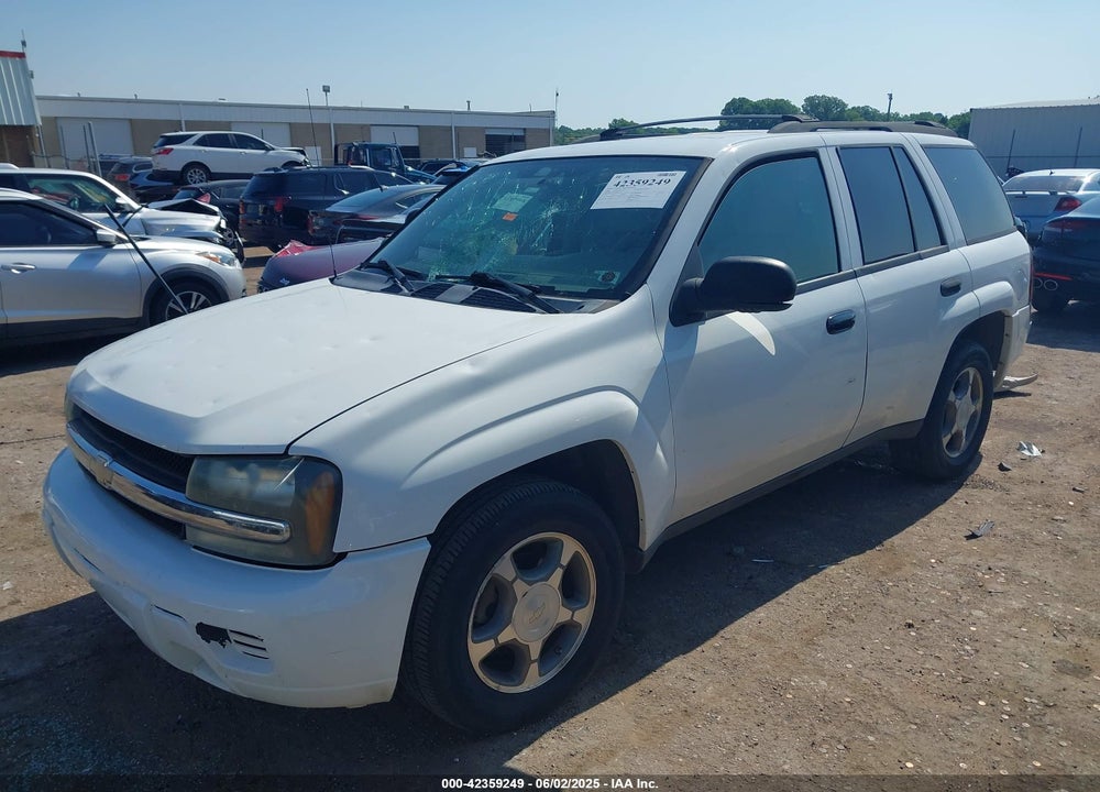 2008 CHEVROLET TRAILBLAZER FLEET VIN: 1GNDT13SX82244953