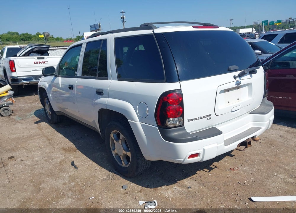 2008 CHEVROLET TRAILBLAZER FLEET VIN: 1GNDT13SX82244953