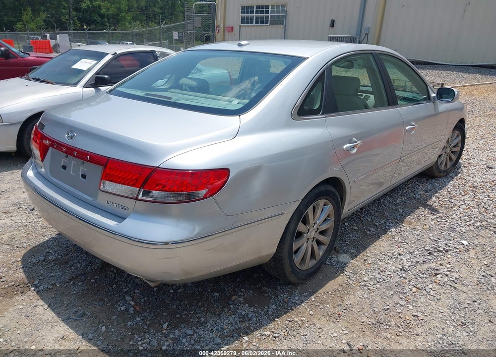 2009 HYUNDAI AZERA VIN: KMHFC46FX9A392914