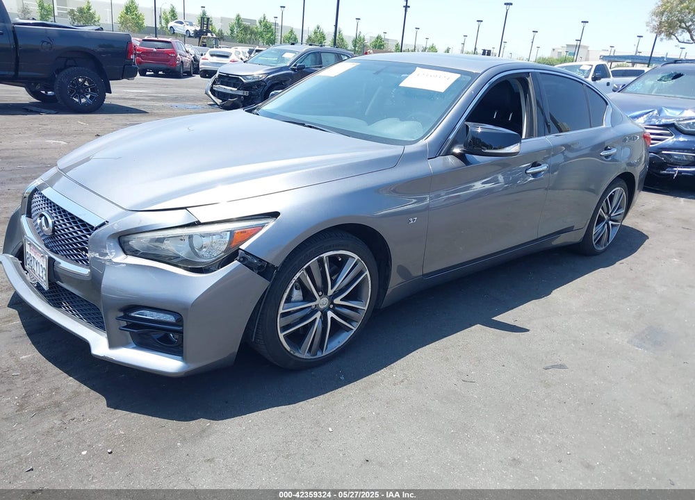 2015 INFINITI Q50 SPORT VIN: JN1BV7AP3FM333148
