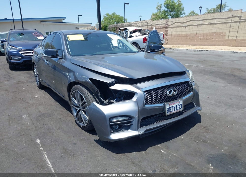 2015 INFINITI Q50 SPORT VIN: JN1BV7AP3FM333148