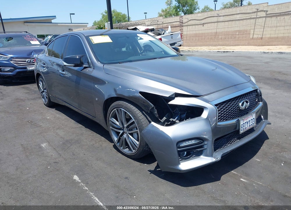 2015 INFINITI Q50 SPORT VIN: JN1BV7AP3FM333148