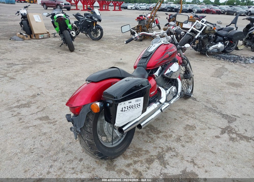 2008 HONDA VT750 C2F VIN: JH2RC53498M101933