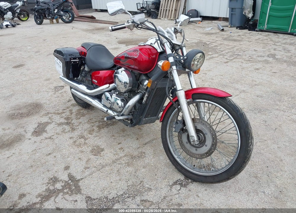 2008 HONDA VT750 C2F VIN: JH2RC53498M101933