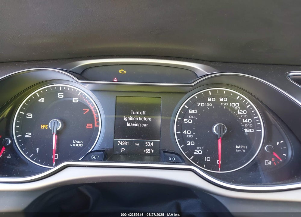 2013 AUDI ALLROAD VIN: WA1UFBFL5DA145915
