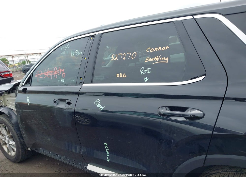 2021 HYUNDAI PALISADE VIN: KM8R1DHE2MU213263