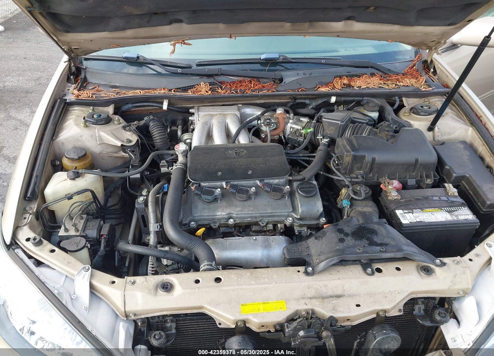 2002 TOYOTA CAMRY VIN: 4T1BF32K92U034923