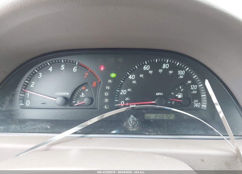 2002 TOYOTA CAMRY VIN: 4T1BF32K92U034923