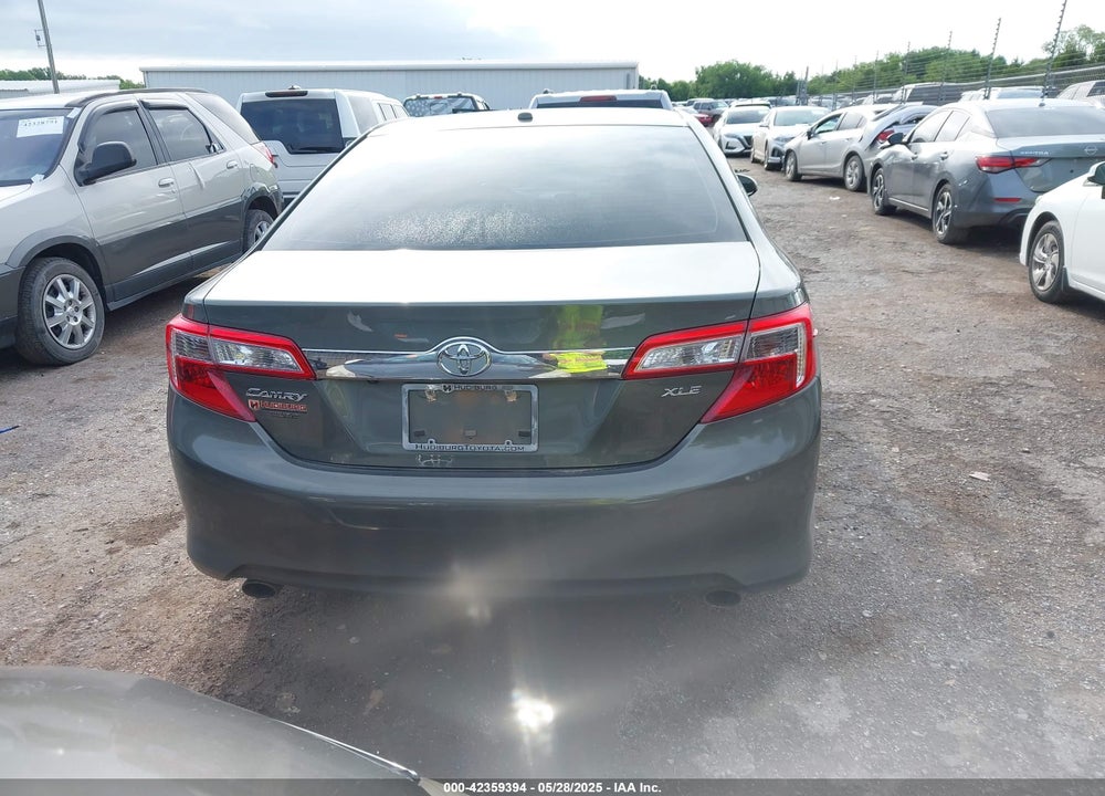 2014 TOYOTA CAMRY XLE V6 VIN: 4T1BK1FK0EU551722