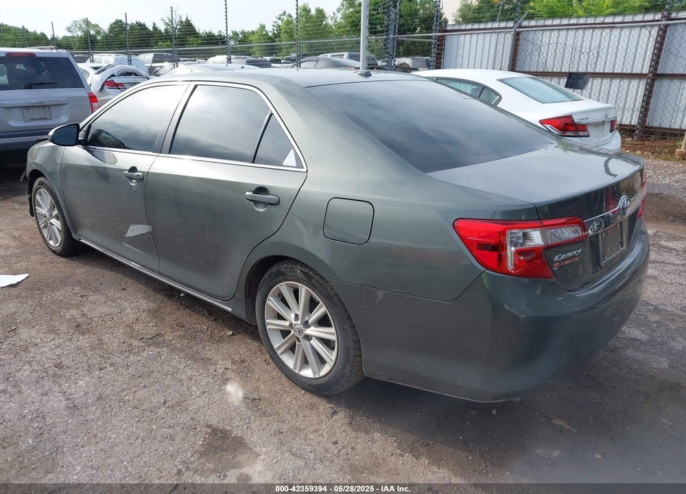 2014 TOYOTA CAMRY XLE V6 VIN: 4T1BK1FK0EU551722