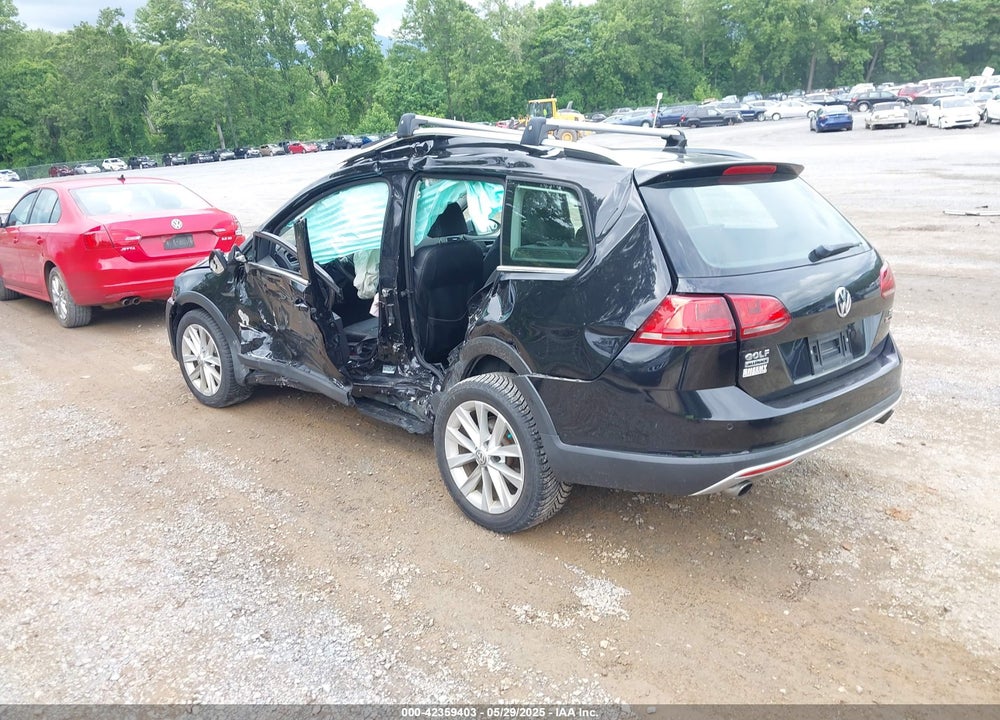 2017 VOLKSWAGEN GOLF ALLTRACK VIN: 3VWH17AU8HM506367