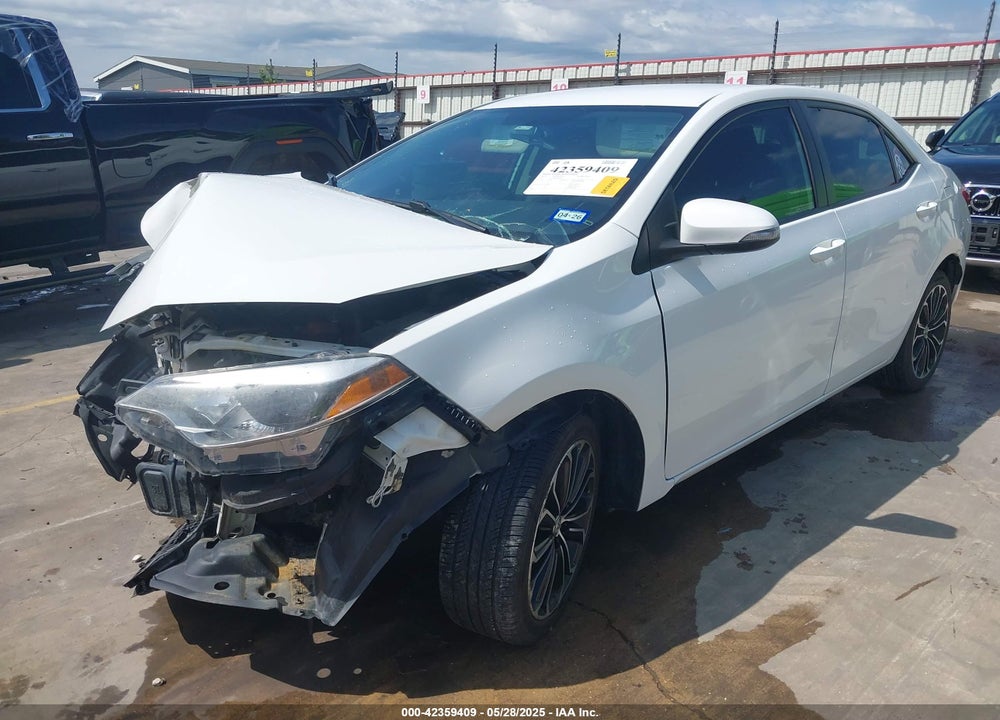 2015 TOYOTA COROLLA S PLUS VIN: 5YFBURHE9FP290903