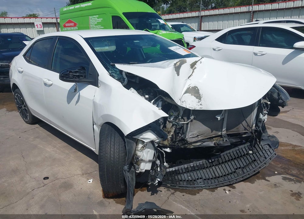 2015 TOYOTA COROLLA S PLUS VIN: 5YFBURHE9FP290903
