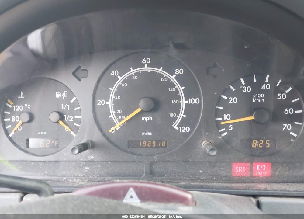 1999 MERCEDES-BENZ ML 320 VIN: 4JGAB54E7XA066742