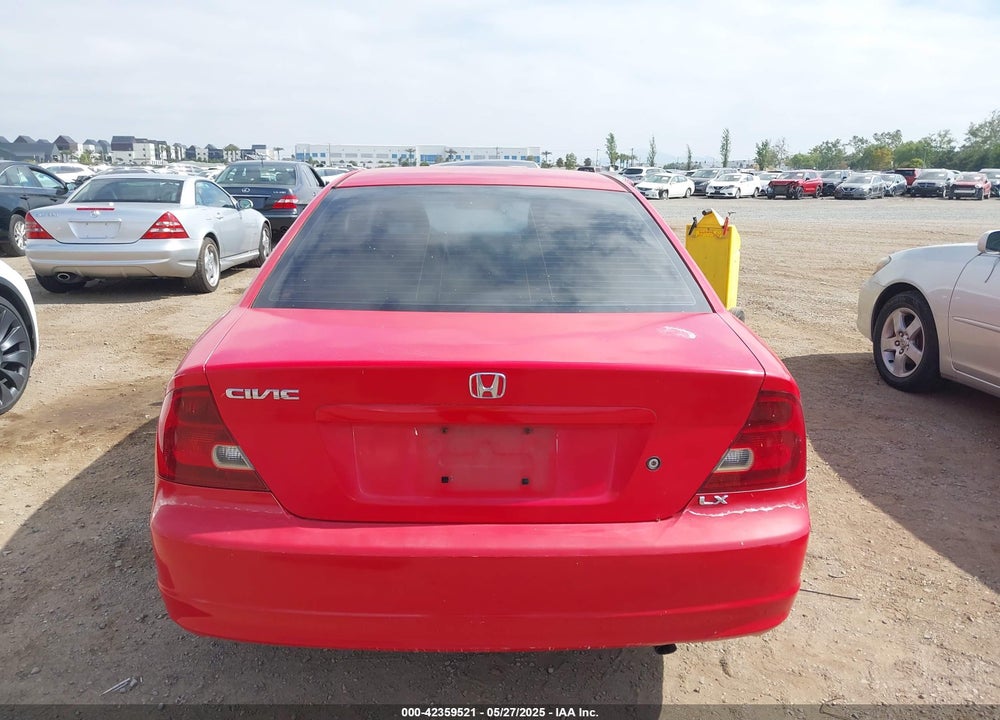 2003 HONDA CIVIC LX VIN: 1HGEM22583L083552
