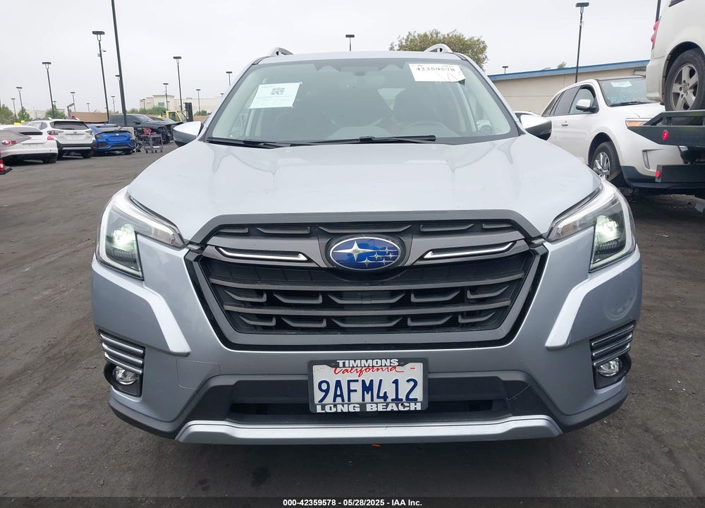 2022 SUBARU FORESTER TOURING VIN: JF2SKARC5NH441591