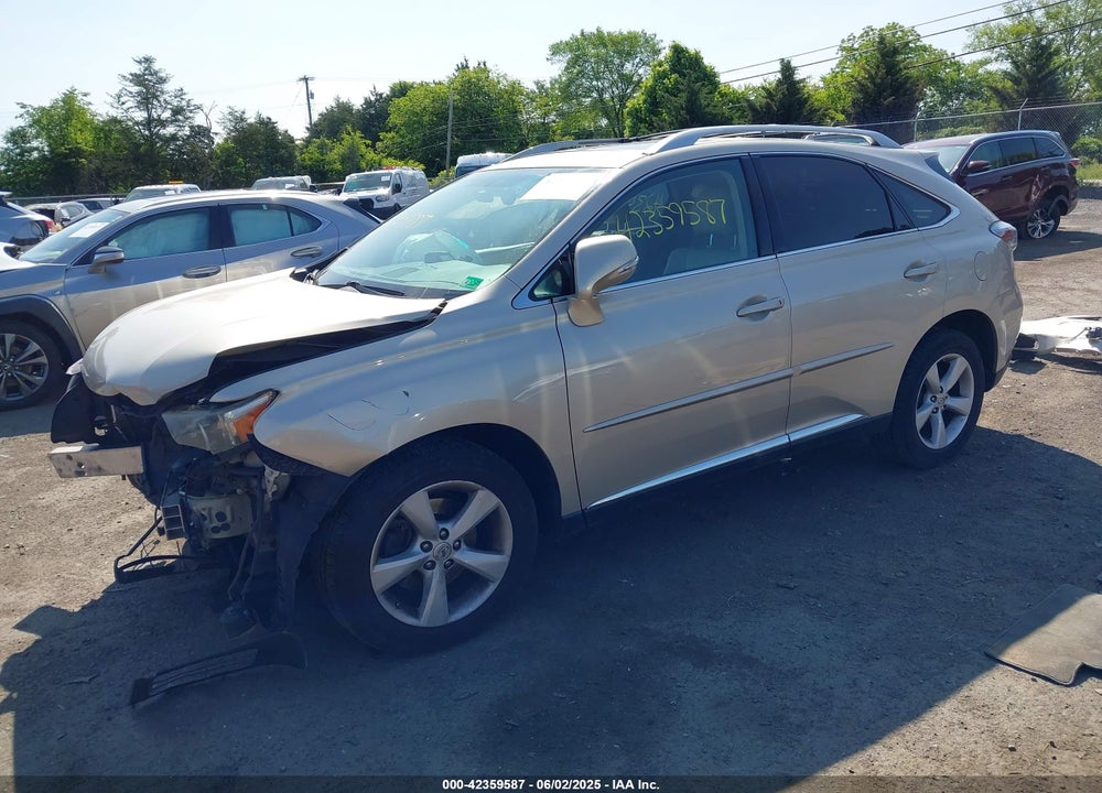 2012 LEXUS RX VIN: 2T2BK1BA1CC143298