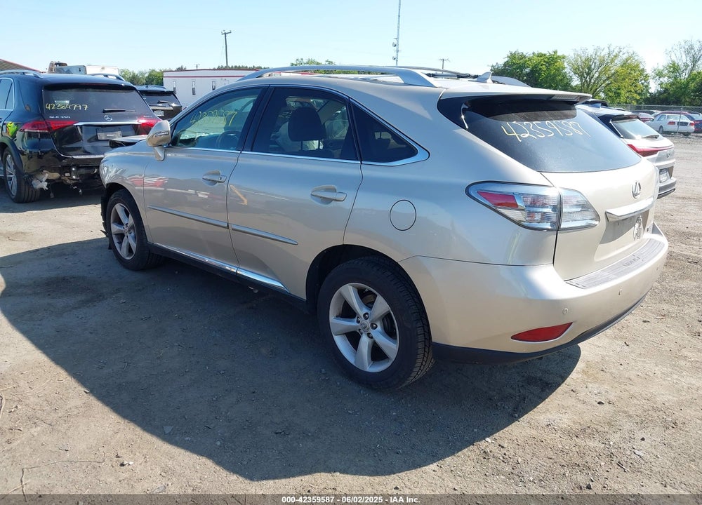 2012 LEXUS RX VIN: 2T2BK1BA1CC143298