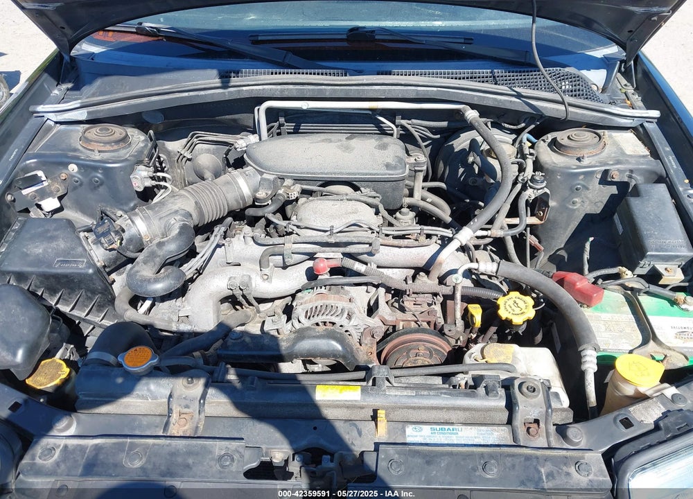 2006 SUBARU FORESTER 2.5X VIN: JF1SG656X6H740434