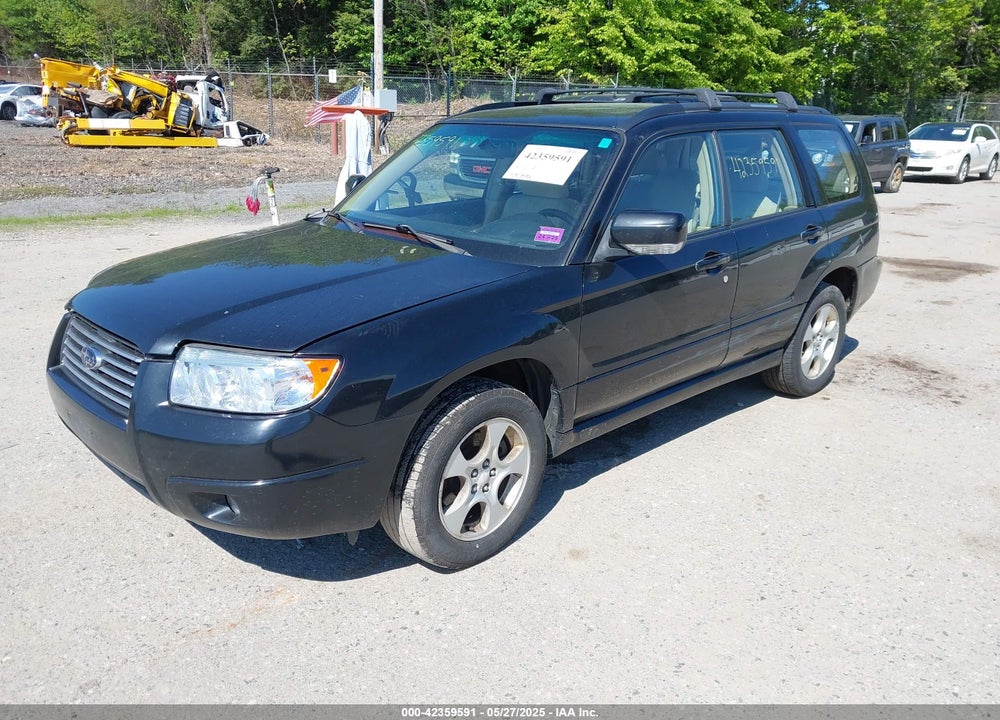 2006 SUBARU FORESTER 2.5X VIN: JF1SG656X6H740434