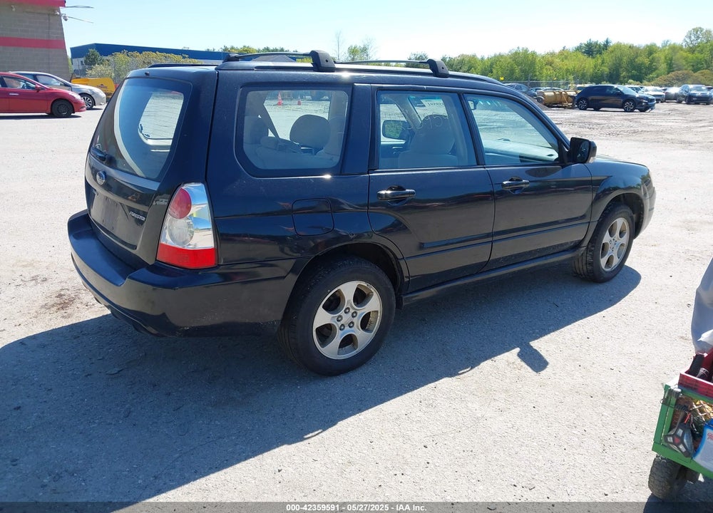 2006 SUBARU FORESTER 2.5X VIN: JF1SG656X6H740434