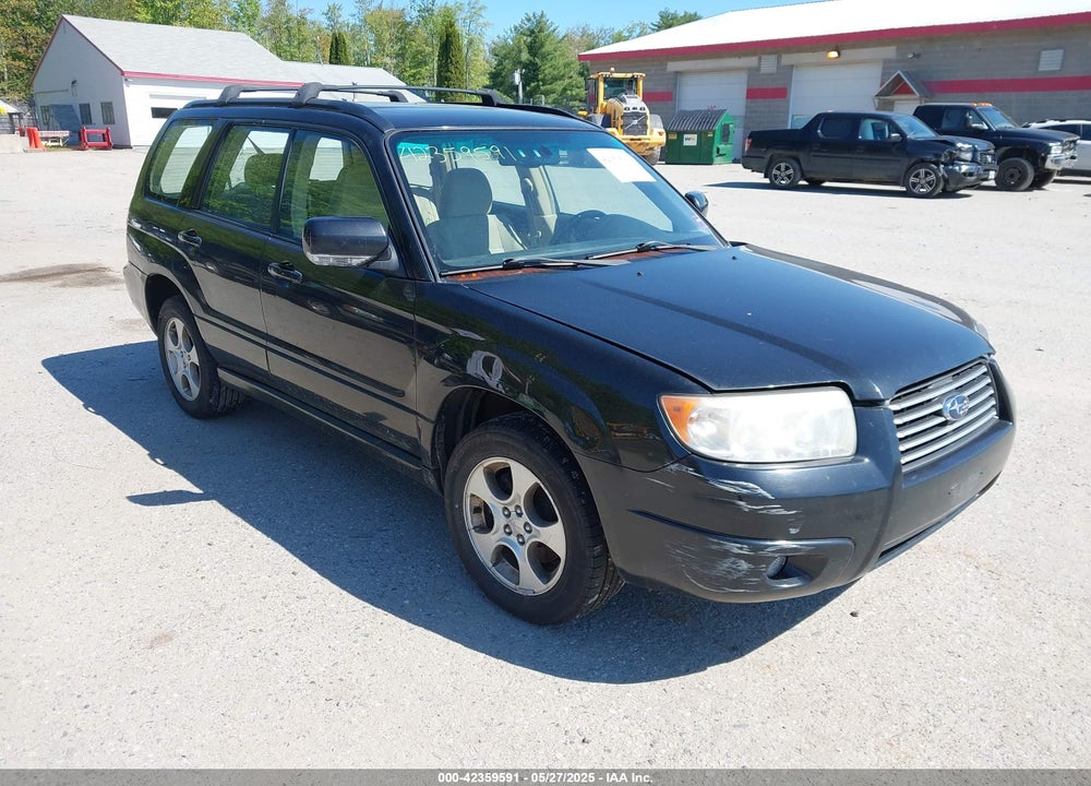 2006 SUBARU FORESTER 2.5X VIN: JF1SG656X6H740434