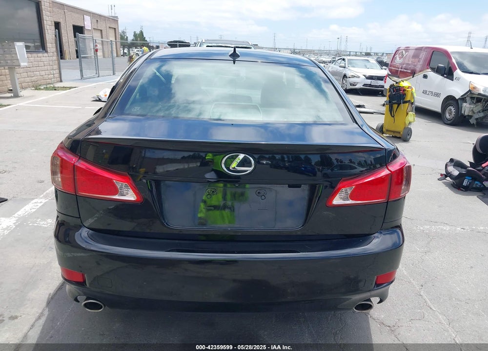 2012 LEXUS IS 250 VIN: JTHBF5C25C5180826