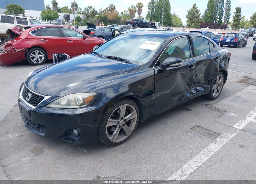 2012 LEXUS IS 250 VIN: JTHBF5C25C5180826