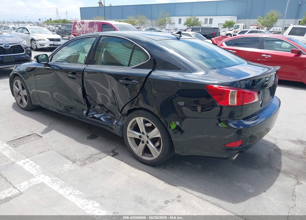 2012 LEXUS IS 250 VIN: JTHBF5C25C5180826