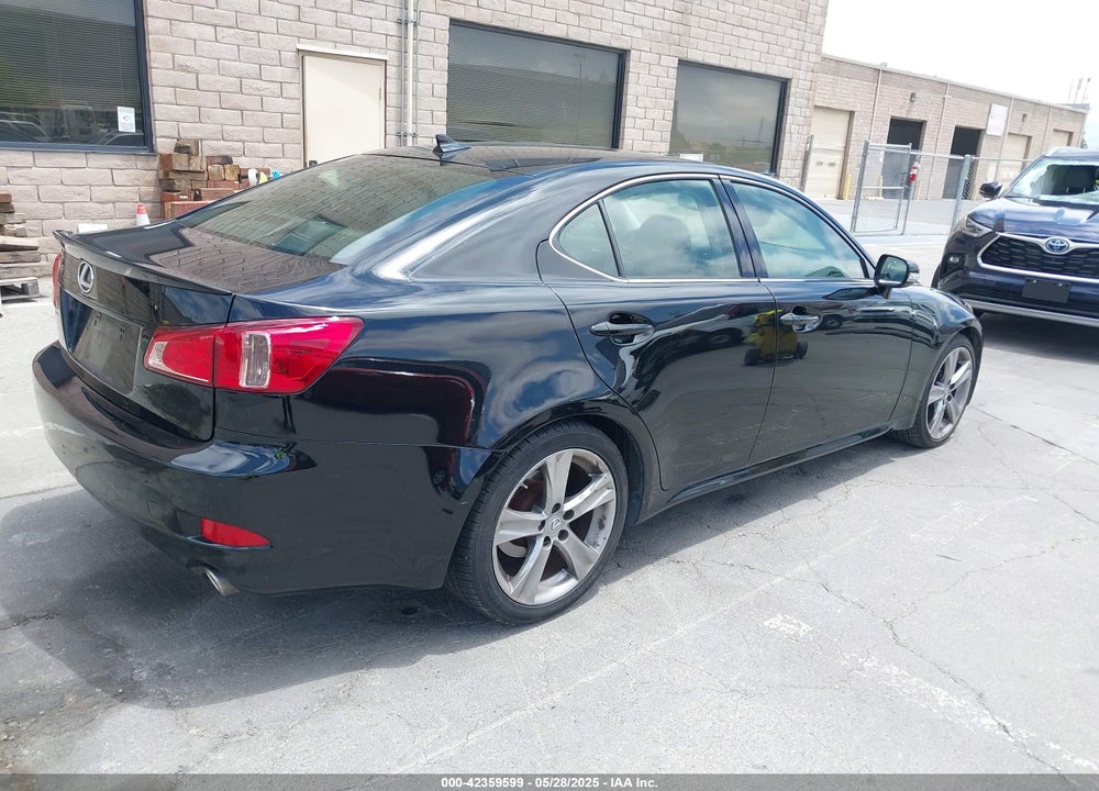 2012 LEXUS IS 250 VIN: JTHBF5C25C5180826
