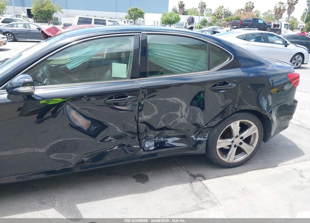 2012 LEXUS IS 250 VIN: JTHBF5C25C5180826