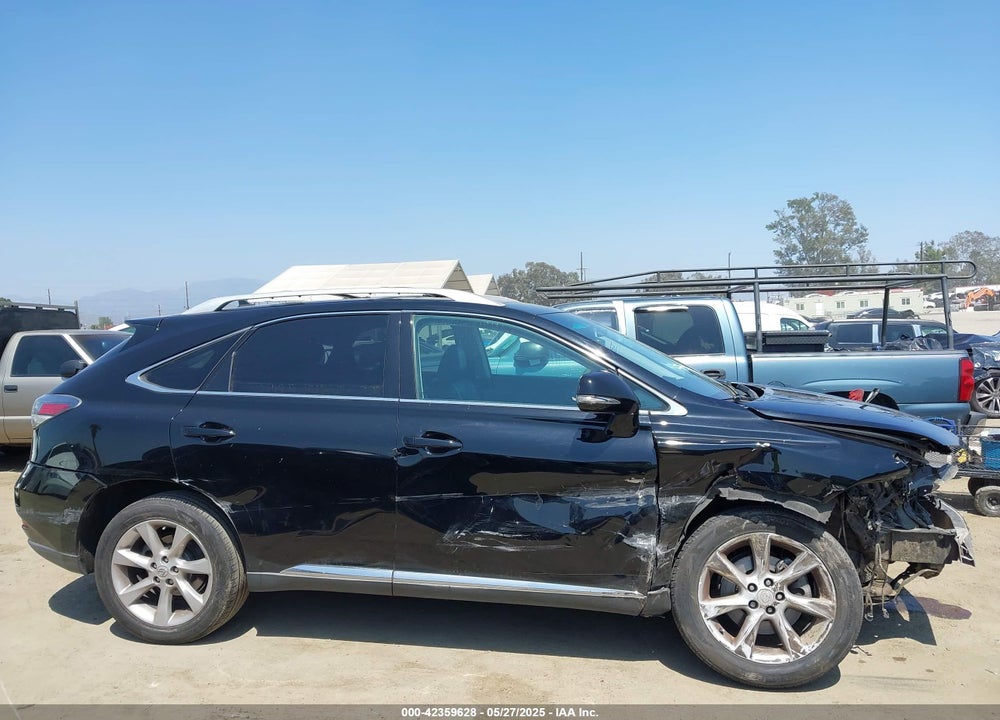 2012 LEXUS RX VIN: 2T2ZK1BA9CC076772