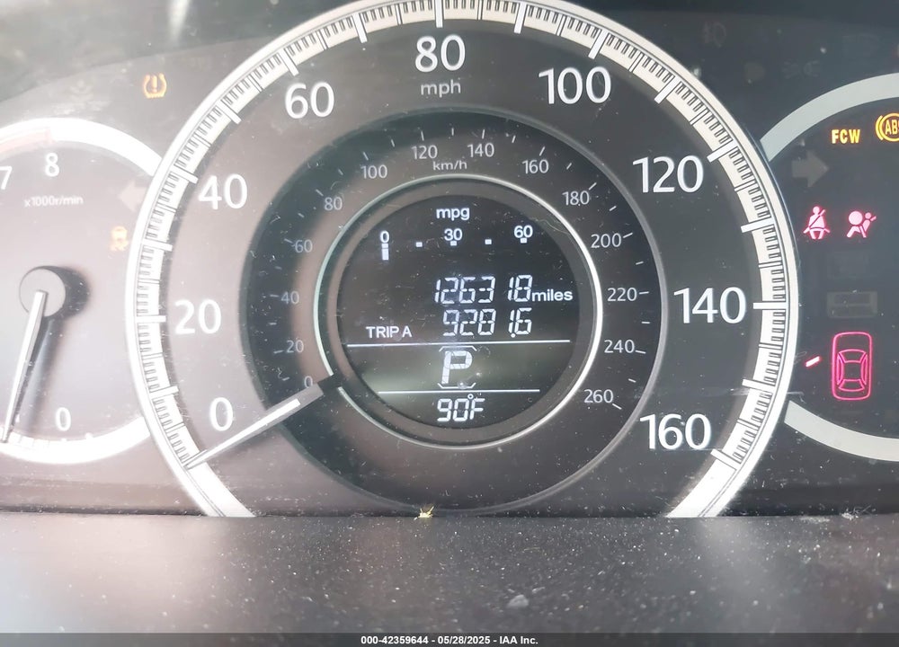 2015 HONDA ACCORD EX-L VIN: 1HGCR2F83FA012630