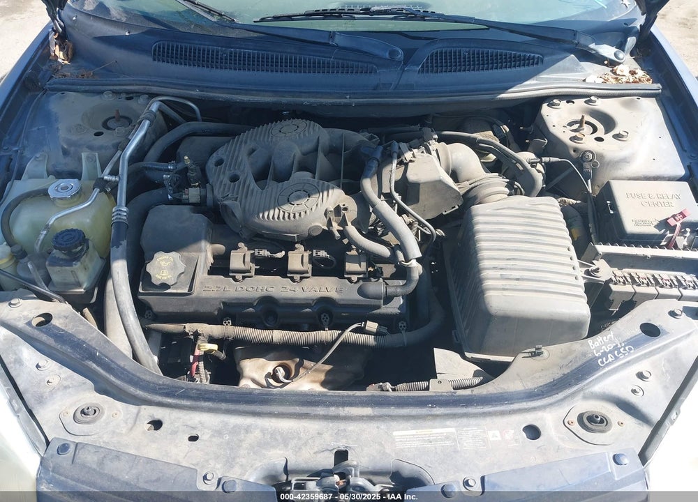 2004 CHRYSLER SEBRING LXI VIN: 1C3EL55R04N335516