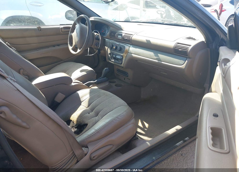 2004 CHRYSLER SEBRING LXI VIN: 1C3EL55R04N335516