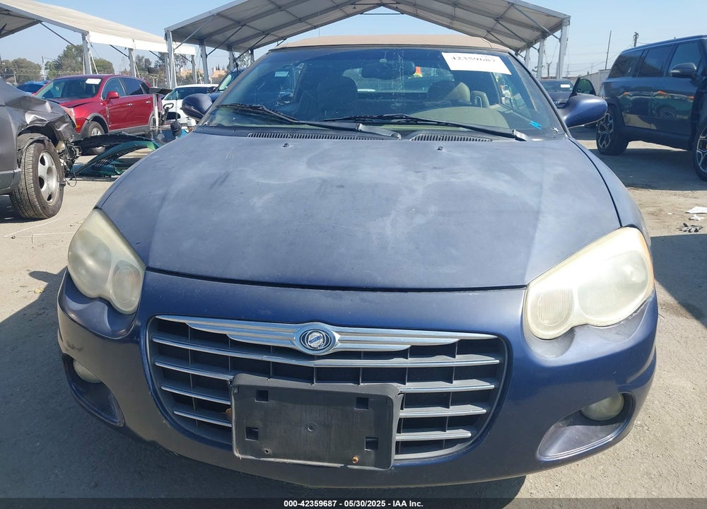 2004 CHRYSLER SEBRING LXI VIN: 1C3EL55R04N335516