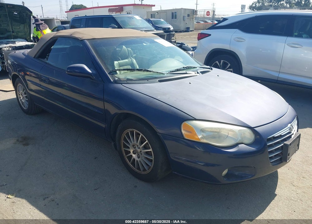 2004 CHRYSLER SEBRING LXI VIN: 1C3EL55R04N335516