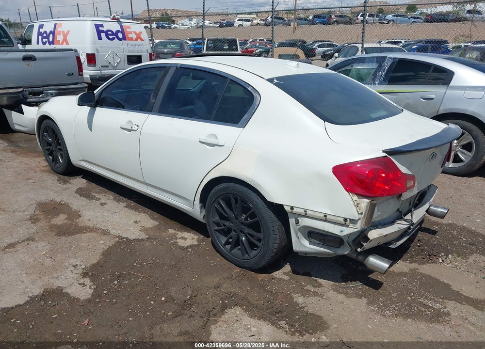 2007 INFINITI G35 JOURNEY VIN: JNKBV61E97M714797